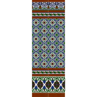 Mosaico Sevillano colores MZ-M031-00