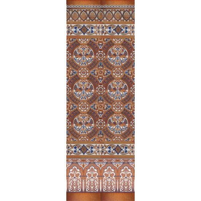 Mosaico Sevillano cobre MZ-M054-941