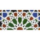 Azulejo Árabe relieve MZ-039-00