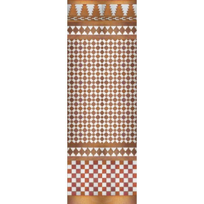 Mosaico Árabe cobre MZ-M001-91